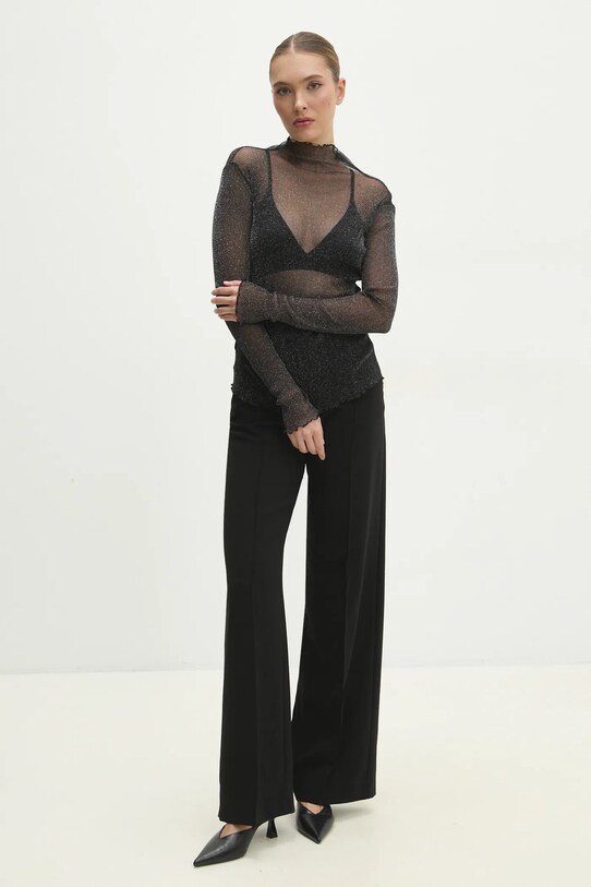 Блузка Answear.LAB A22603.hos чёрный WW25