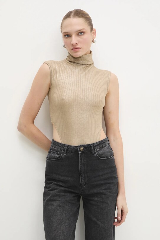 Боді Answear.LAB casual золотий 71499.TLK