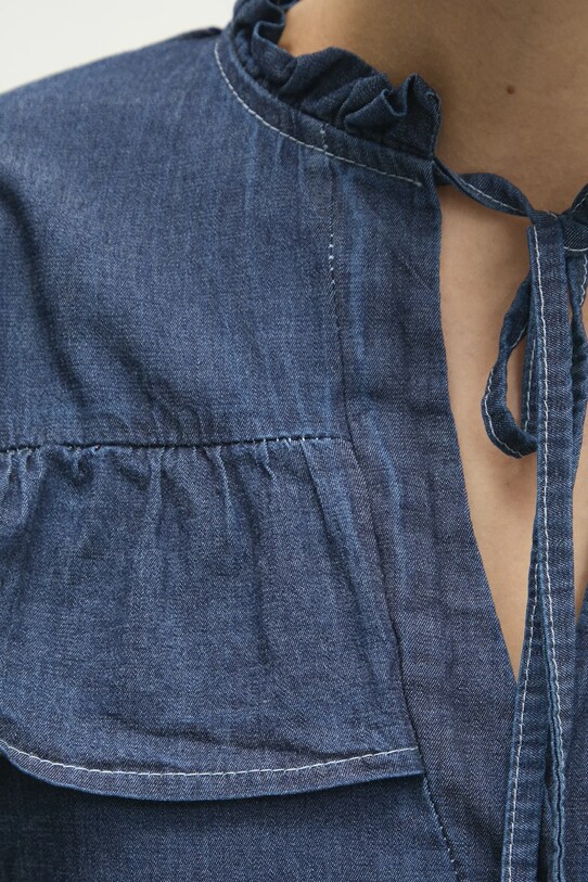 Answear Lab bluza subtire de blugi 92085.ILK albastru