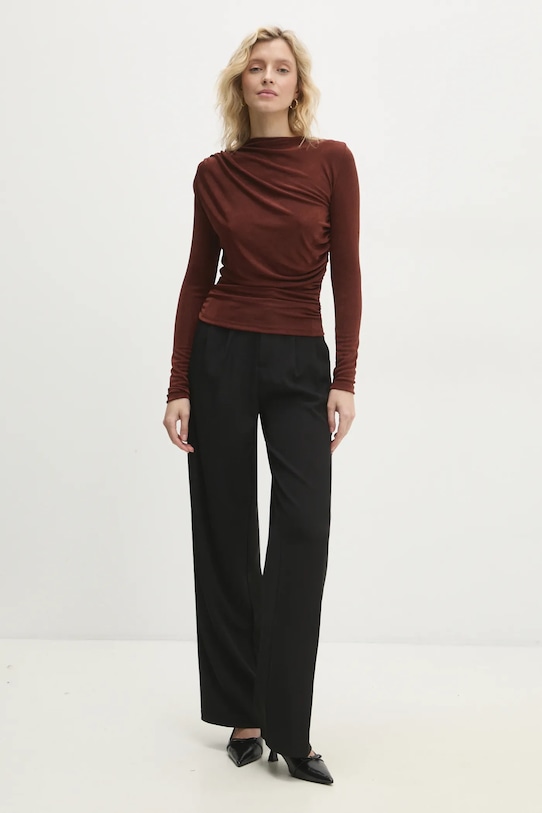 Блузка Answear.LAB 20173.tms коричневый WW25