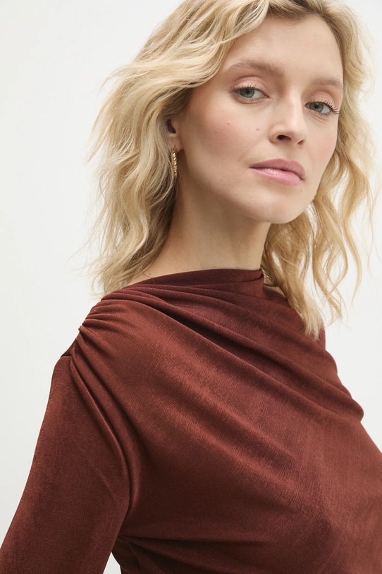 Блузка Answear.LAB коричневый 20173.tms