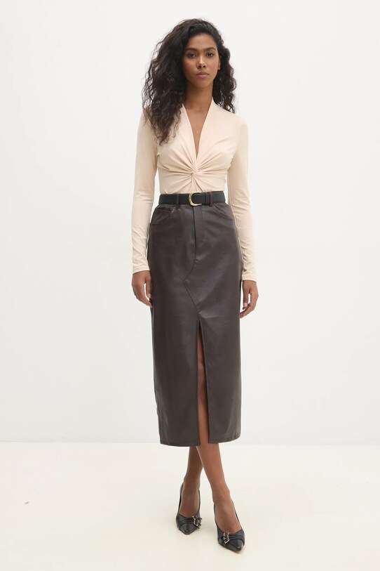 Боди Answear.LAB 1180BD.ims бежевый WW25