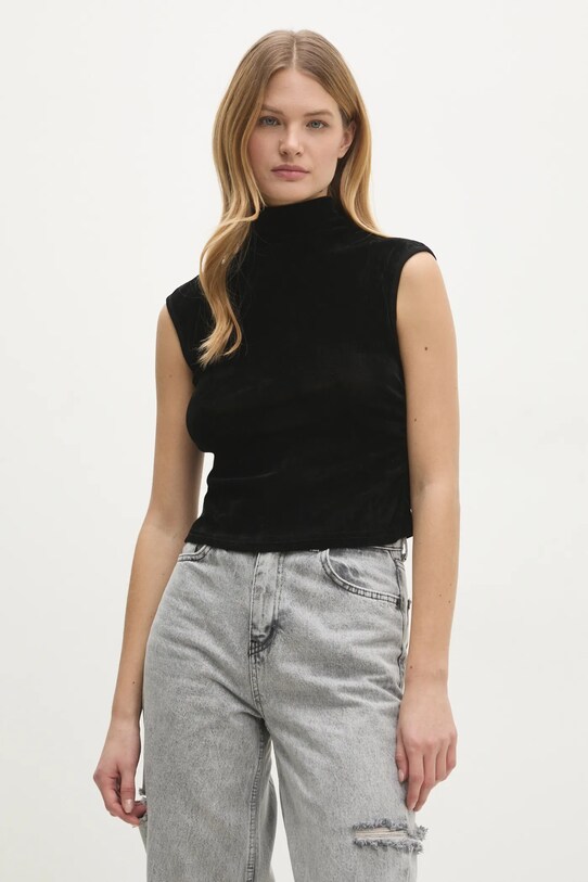 Answear Lab top uni negru t8378.ios