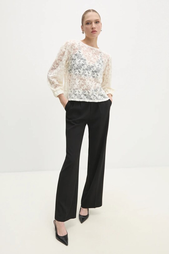 Answear Lab bluza 3499.ilk bej WW25