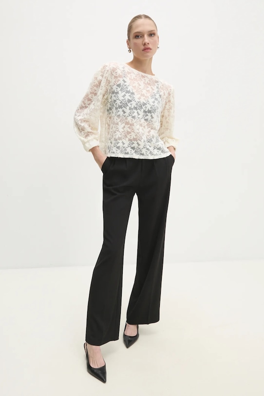 Answear Lab camicetta 3499.ilk beige WW25