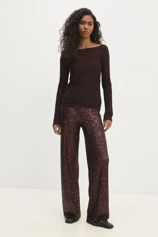 Halenka Answear.LAB 3300.ilk hnědá WW25