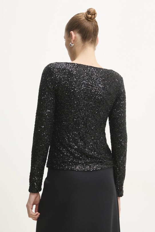 Odzież Answear.LAB bluzka RM.520.flk czarny