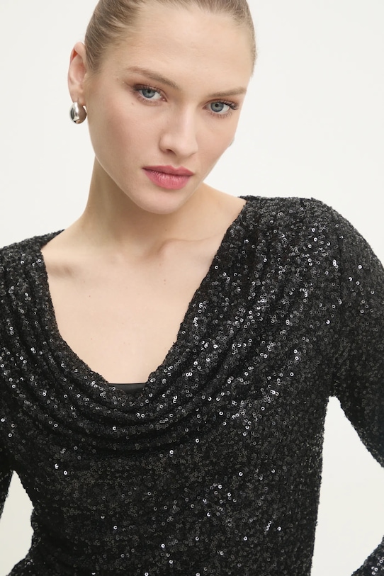 Answear Lab bluza negru RM.520.flk