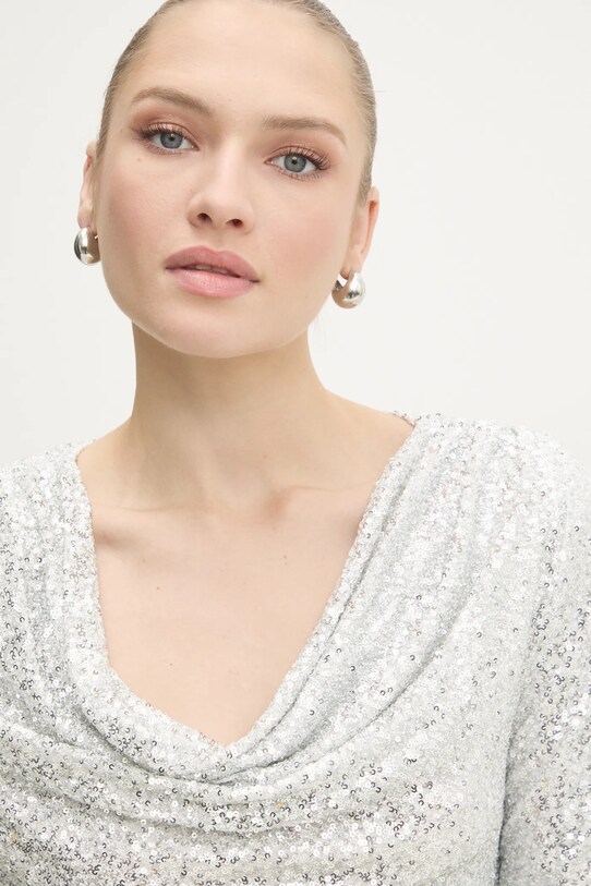 Блузка Answear.LAB срібний RM.520.flk