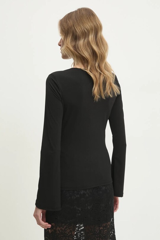 Îmbrăcăminte Answear Lab bluza sng.85.tos negru