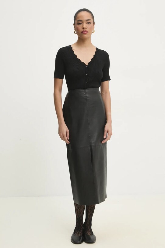 Answear Lab bluza hl31.ios negru WW25
