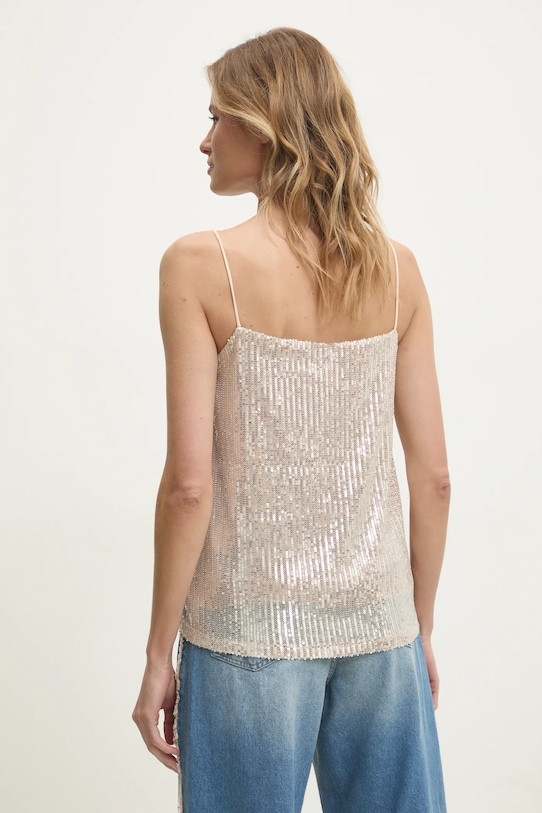 Odzież Answear Lab top 5211.ILK beżowy