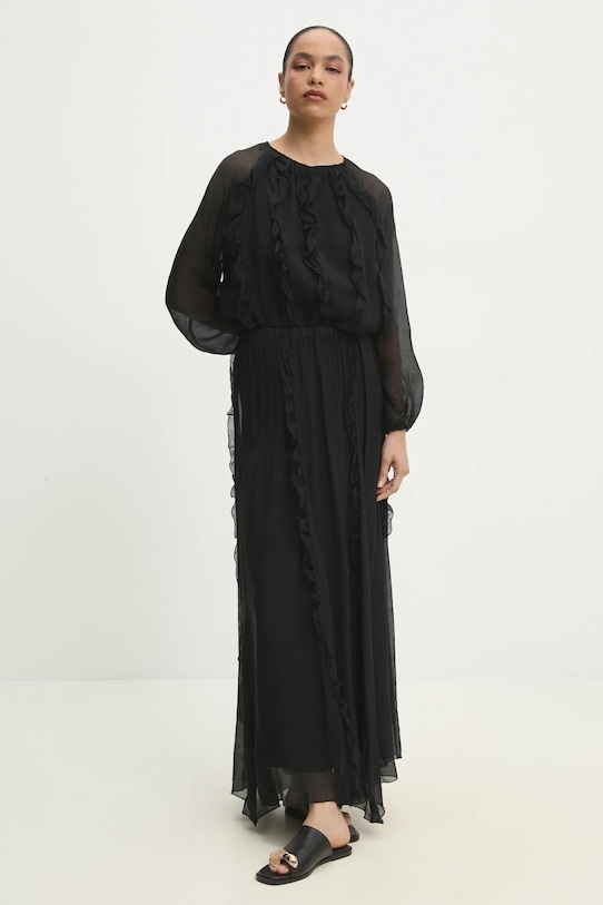 Answear.LAB bluzka sw1003.ios czarny WW25