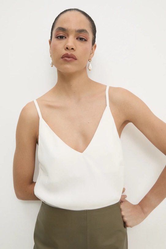 Блузка Answear.LAB casual бежевый 93088.ios