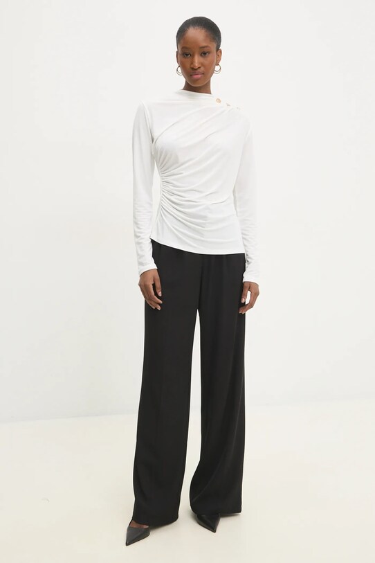 Blúzka Answear.LAB sng.95.tos biela WW25