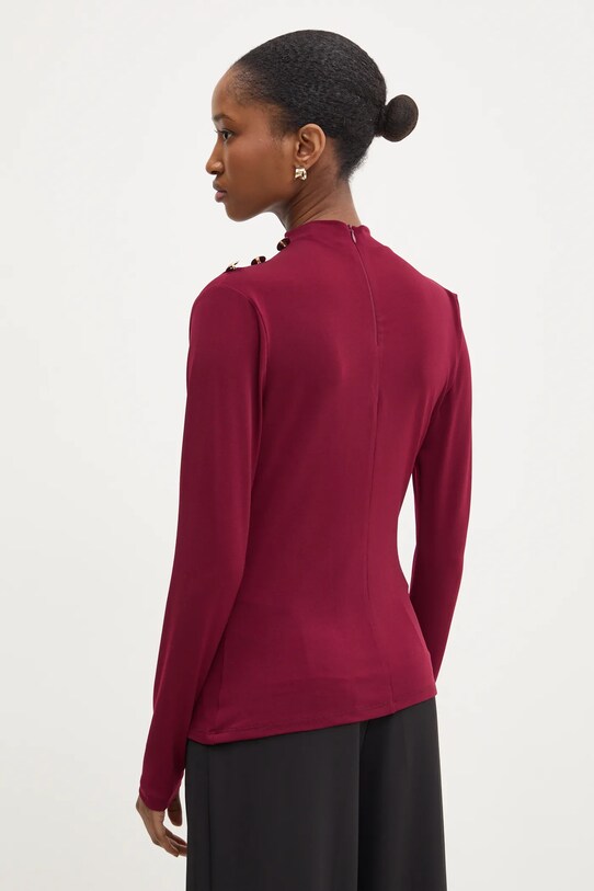 Îmbrăcăminte Answear Lab bluza sng.95.tos burgundia