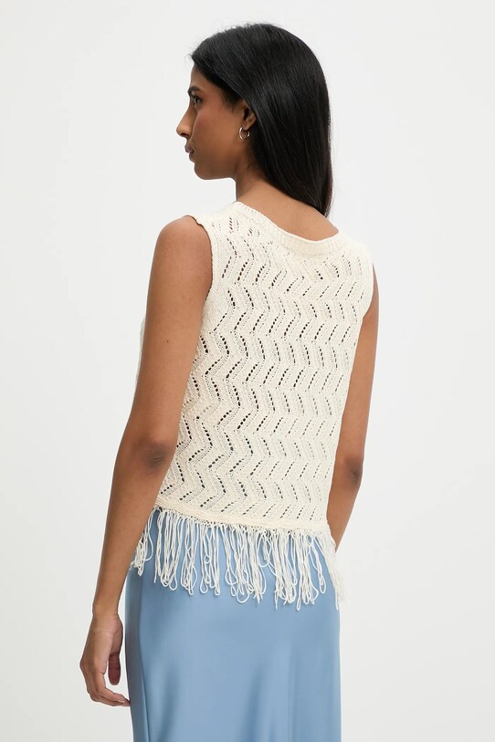 Odzież Answear.LAB bluzka LKV.125TASSLERA.ums beżowy