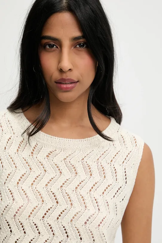 Answear.LAB bluzka beżowy LKV.125TASSLERA.ums