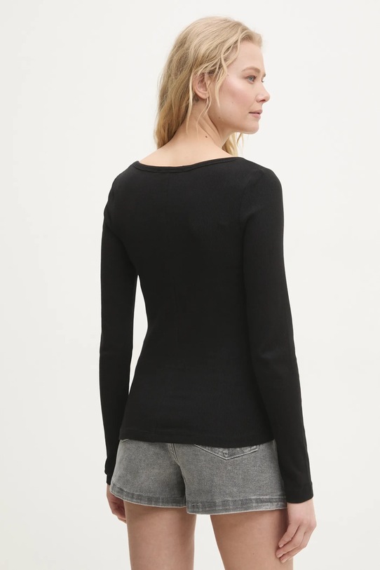 Oblačila Majica z dolgimi rokavi Answear.LAB LLT.624CHARLIE.ums črna