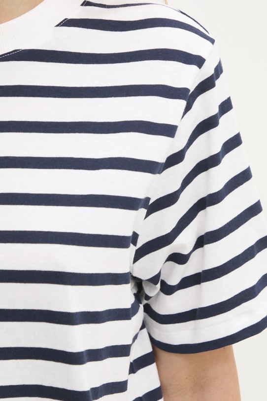 Answear Lab tricou din bumbac LTS.624MEREDITH.ums bleumarin