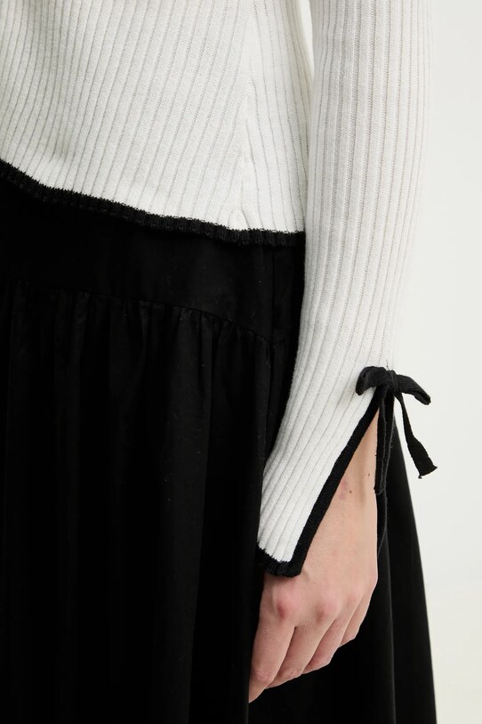 Bombažna jopica Answear.LAB LKC.364FOXY.ums bež