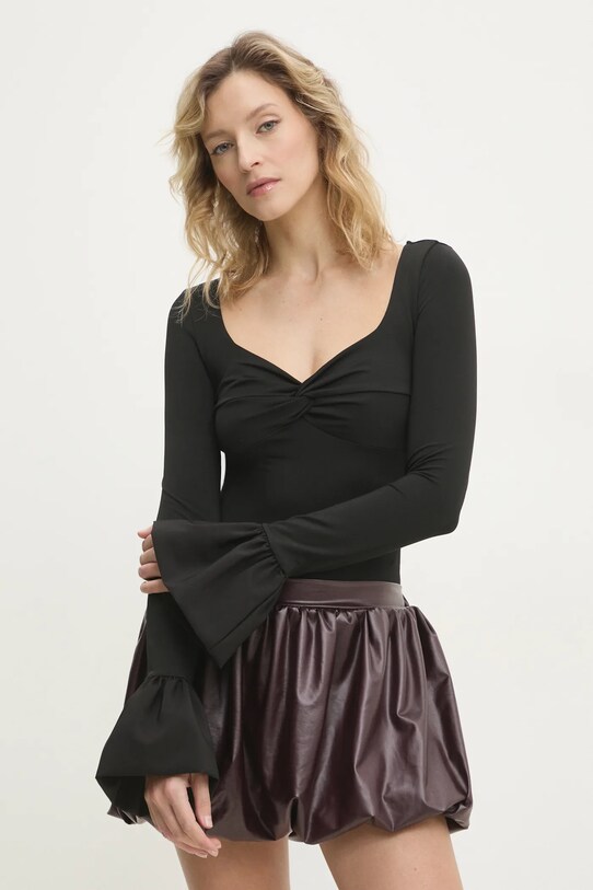Боди Answear.LAB casual чёрный 25693.hos