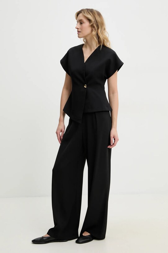 Answear.LAB felső fekete KHL.TWK