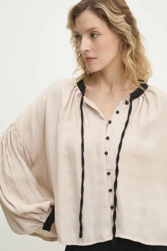 Answear Lab camicia beige 252001.TWK