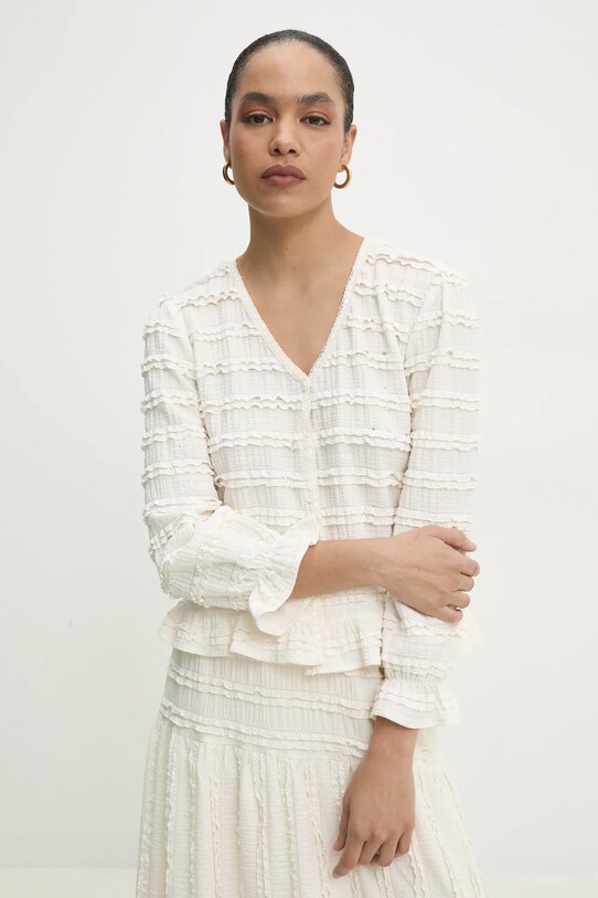 Oblečení Halenka Answear.LAB 8208.FKK béžová