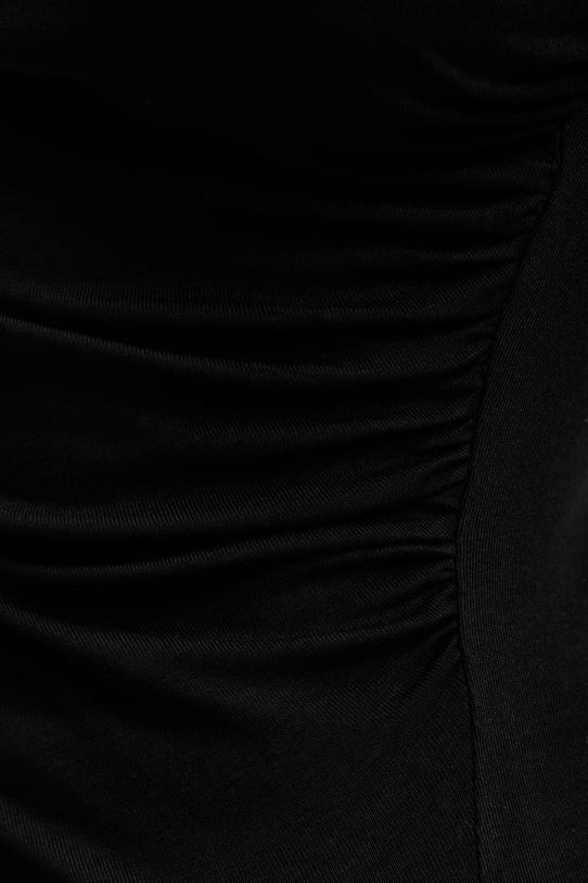 Answear.LAB bluzka asymetryczna damska z wiskozy WW25-BDD03P czarny