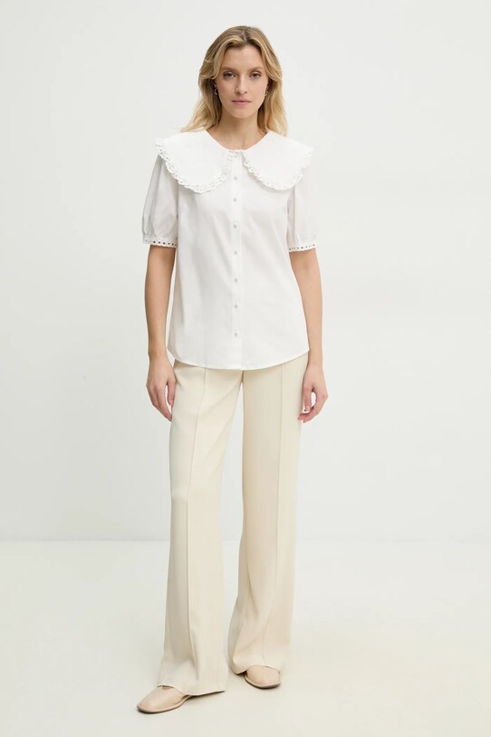 Halenka Answear Lab Y01.fos bílá WW25