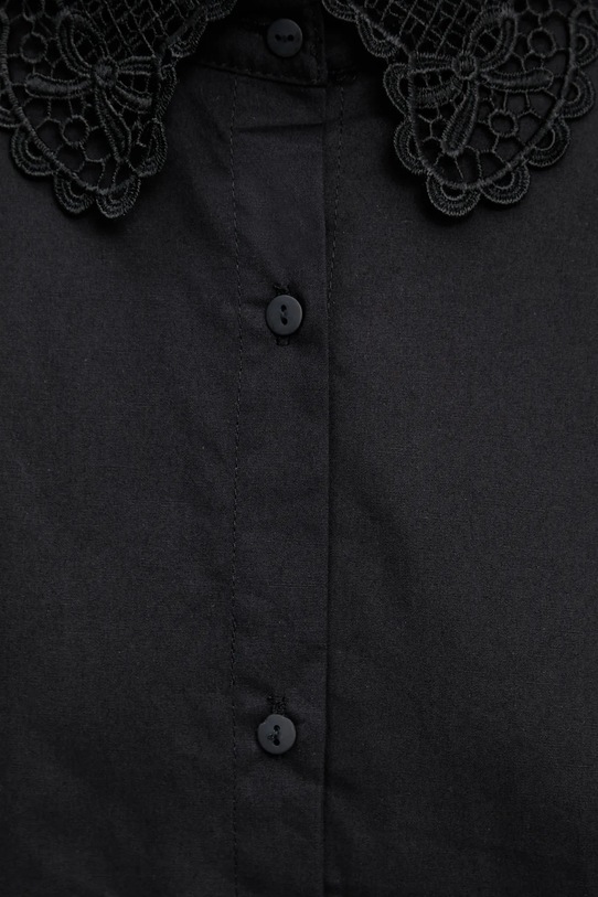Answear Lab cămașă din bumbac lu8542.FLK negru