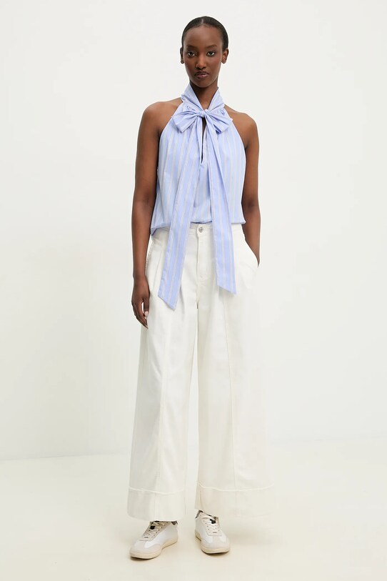 Answear Lab bluza 93077.IKK albastru WW25