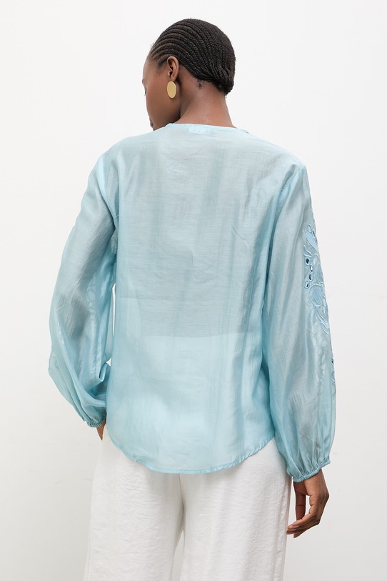 Îmbrăcăminte Answear Lab cămașă 2755.ios albastru