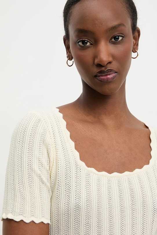 Answear.LAB sweter beżowy HL015.flk