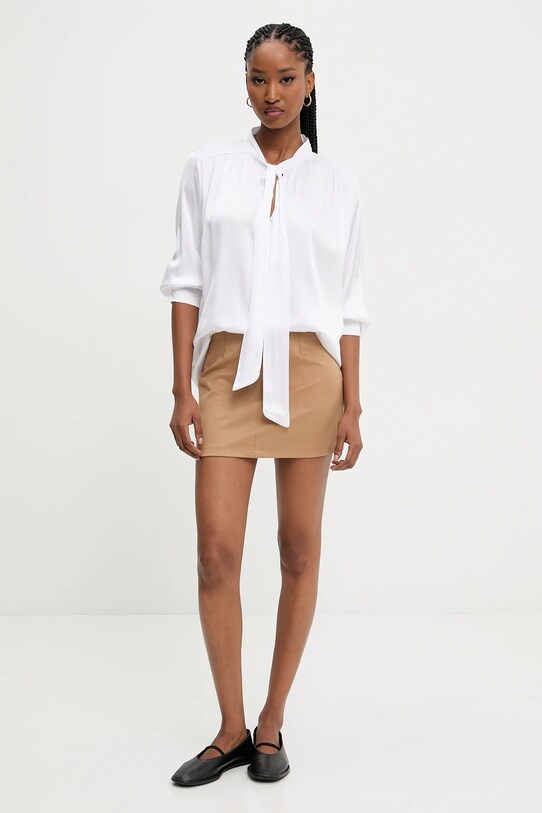Answear Lab bluza MS2039.ijk alb WW25