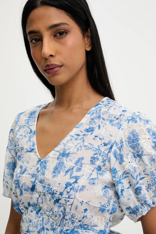 Halenka Answear Lab modrá ck08361.fjk