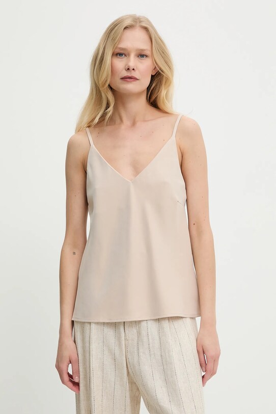 Answear.LAB top regular beżowy 93088.ilk