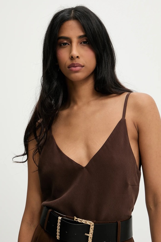 Top Answear.LAB hladký hnědá 93088.ilk