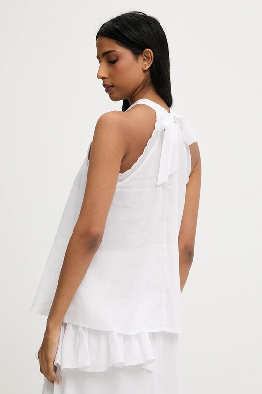 Oblečení Lněná halenka Answear Lab lx25403.6.fos bílá