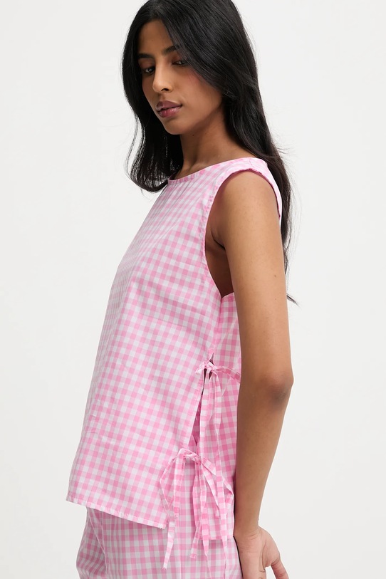 Answear.LAB bluzka bawełniana różowy 13727.fos