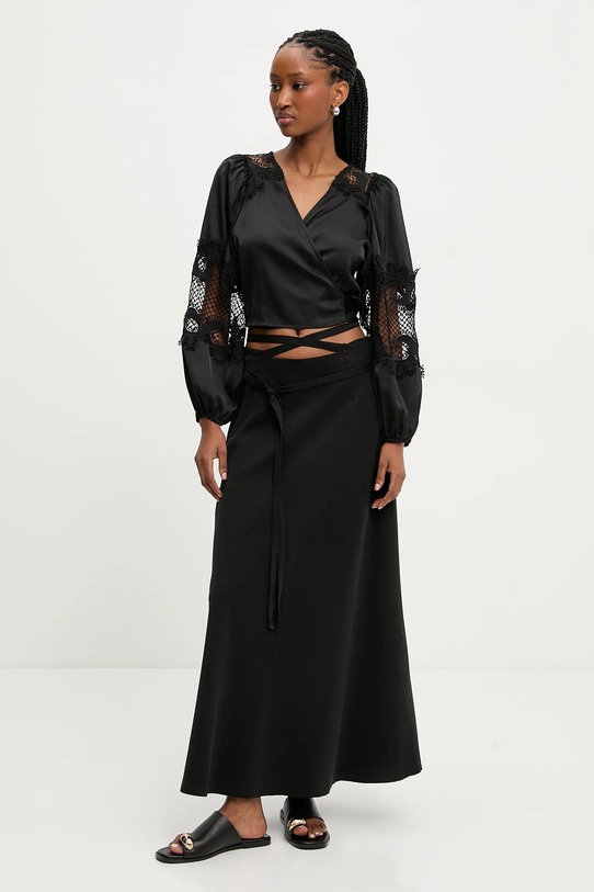 Answear.LAB bluzka 24073yt.flk czarny WW25