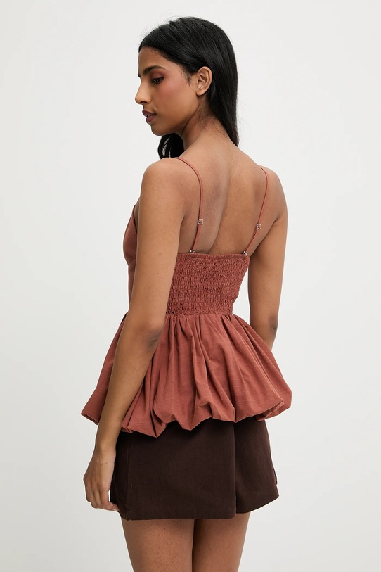 Odzież Answear.LAB bluzka az1566.fos brązowy