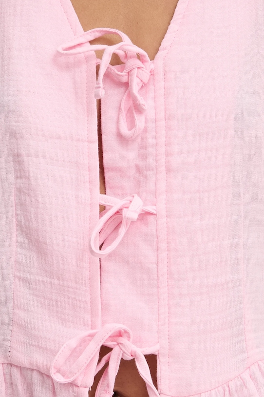 Answear.LAB bluzka bawełniana G28.4885.tos różowy