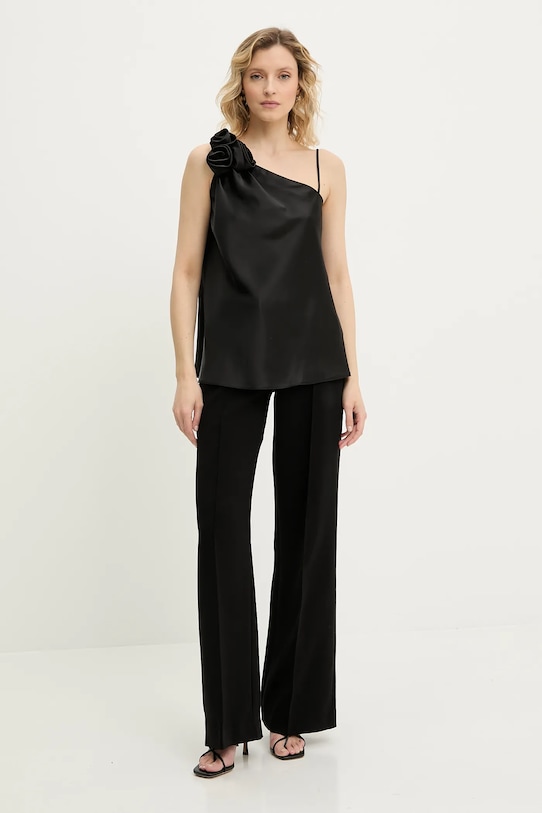 Μπλουζάκι Answear.LAB 18604.tos μαύρο WW25