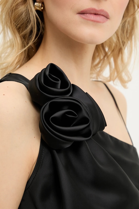 Μπλουζάκι Answear.LAB 18604.tos μαύρο