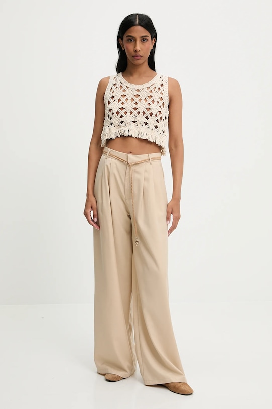 Answear.LAB top CH3099.iak beżowy WW25