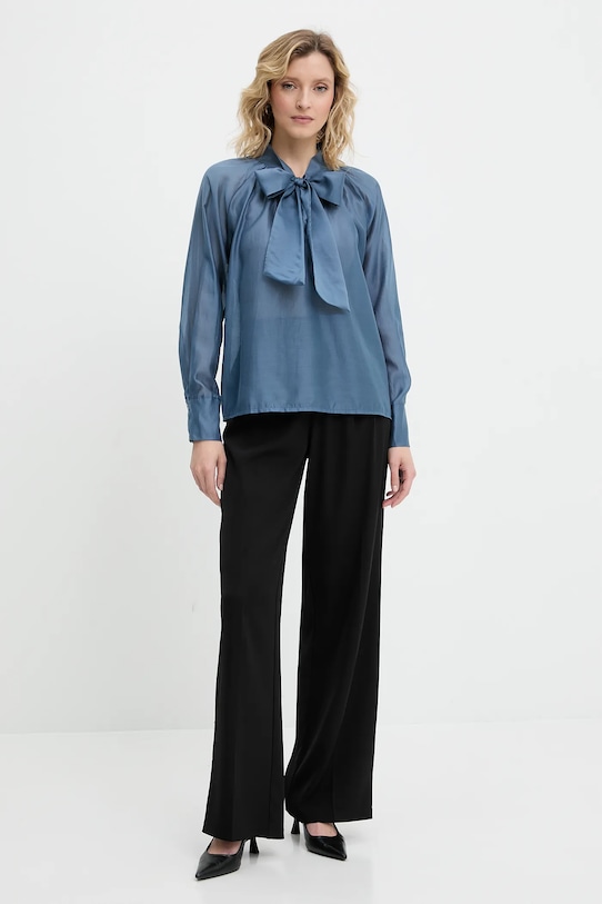 Majica Answear.LAB 3800.iak modra WW25