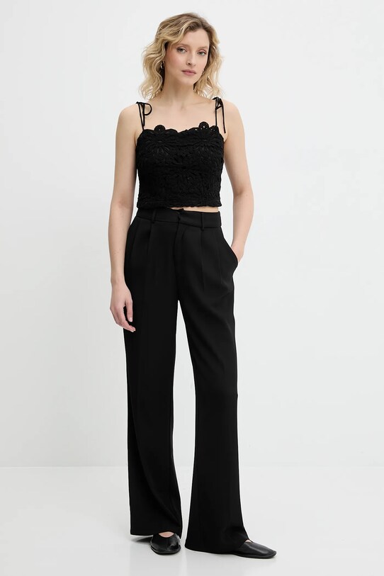 Answear.LAB top bawełniany MA.1309.hos czarny WW25