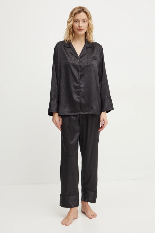 Pyžamo Answear.LAB 052.fos černá WW25